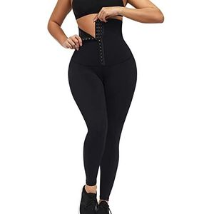 Merlvida Sportlegging voor dames hoge taille anti-cellulitis push-up leggings ondoorzichtig met buikcontrole zachte elastische yogabroek sportbroek slim sportlegging boom booty leggings voor dames