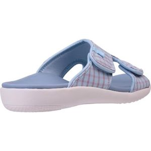 Spenco Kholo Nuevo Slide Sandaal voor dames, Blauw Paars, 10 UK Wide