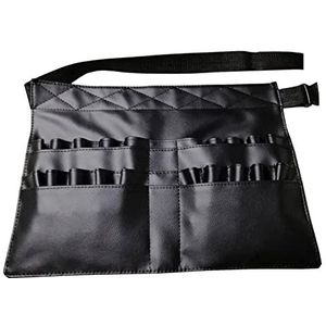 De Zak Multi Zakken van de Make-upborstel met de Riem van de Kunstenaarsriem, Zwart, 37x27.5cm, als beschrijving