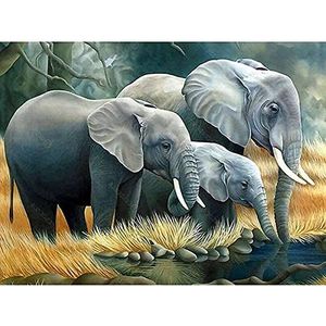 Fun Three Elephant 500 stuks educatieve puzzel draagbare doe-het-zelf grote puzzels gepersonaliseerd puzzelspel creatieve decompressie puzzel puzzel