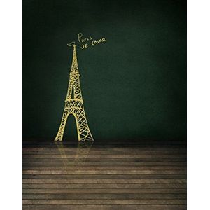 A.Monamour Parijs Landschap Eiffeltoren Arc de Triomphe Gedrukt Fotografie Achtergronden Vinyl 5x7ft Muurschildering