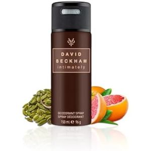 David Beckham Intimately For Him Deodorant-spray, 150 ml, per stuk verpakt (1 x 150 ml)