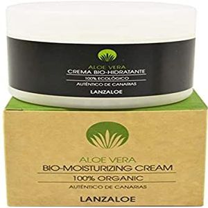 Lanzaloe Creme Aloe Vera Hydraterend, 200 Ml,Wit