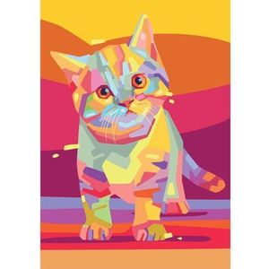 Yazz puzzel Colorful Kitty - 1000 stukjes