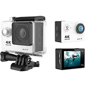 Actiecamera, Ultra HD Onderwater Camera H9R 12MP 2inch LCD 30M Waterdichte 170D Afstandsbediening Helm Fiets Video Camera outdoor Sport Cam(H9R 0ption3,1)