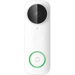 Deurbel 2K 5G Video Smart Home Bedraad Video Kijkgaatje For Deurbel Camera Nachtzicht IP65 Weerbestendig Eenvoudige Installatie