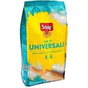 Schär Mix Universele Miscela di Fraine ideaal voor alle meelmix voor mensen die gluten niet verdragen glutenvrij meel 1 kg