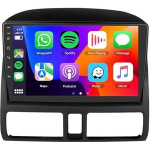 8-Core [4G 64G] Android 14 Autoradio Navi voor H-onda CRV(2002-2006) 9-inch scherm 2 DIN-radio met draadloze Carplay Android Auto GPS Navigatie FM RDS Bluetooth SWC DSP MIC Camera,M150s