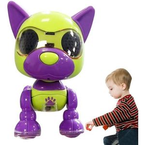 BBAUER Huisdier RC dierenspeelgoed,Slim en dansend robotspeelgoed voor kinderen - Pet Dog Robot Simulator voor kinderen, meisjes, kinderen vanaf 3 jaar oud