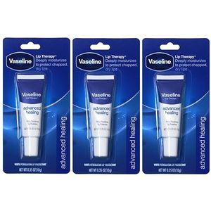 Vaseline - Lip Therapy Advanced - Lippenbalsem - 3 Stuks