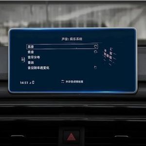 Dashboard schermbeschermer Voor Voor A4 B9 S4 Voor A5 S5 Voor Q5 2016-2019 LCD-scherm Gehard Glas Beschermfolie Autonavigatie Beschermfolie Schermbeschermers(220x110mm)