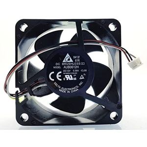 6cm projector fan AUB0612H 6025 12V 0.24A 3-wire silent cooling fan