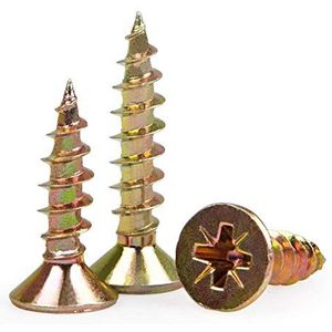 Muurspijkers, ijzeren spijkers, Platkopschroeven Gipsplaatspijkers gipsplaatspijkers m3.5m4m5-M5*35(M5*80 (100 Pieces))