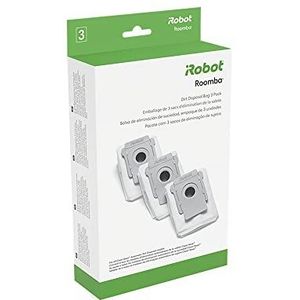 FSZBWL 4640235 Originele reservezakken met automatische basis, compatibel met alle Clean Base stofzuigermodellen, wit, 3 stuks