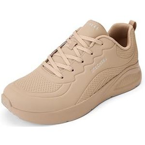 Skechers - Uno Lite Lighter One - 177288TPE - Kleur: Beige - Maat: 39.5 EU
