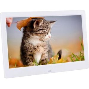 10 Inch 16:9 HD Volledig Functionele Digitale Fotolijst Elektronisch Album Digitale Foto Muziekvideospeler Met Afstandsbediening Eenvoudig delen