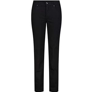 MAC Jeans Dames Straight Jeans Angela, zwart (Black D999), 42W x 36L