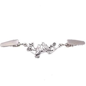 Shirt Cinch Swirl Clip Cape Clips, Sjaal Cardigan Clips Jurk Gesp Trui Clip Multicolor(01)