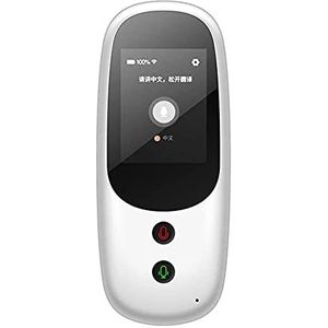 Taalvertalerapparaat Realtime, slim taalvertalerapparaat, slimme taalstem 2,4-inch touchscreen 41 talen WiFi Pocket Elektronische vertalers Leren Reizen Winkelen Decoration