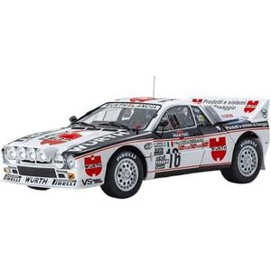 Schaal Automodel 1:18 Voor Lancia 037 Rally #16 Simulatie Legering Metalen Model Auto Verzamelen Statische Voertuigen Home Decor Cars Replica