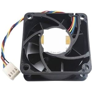 60mm ventilator voor AVC 6cm 6025 dubbele kogellagers 4-draads PWM-ventilator DS06025B12L 12V 0,30A serverkoelventilator