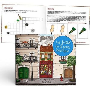 Le Skizaine du Dachier - speelboek - cadeau-idee - 4 tot 7 jaar - zachte omslag - 17 x 20 cm - 12 pagina's - gemaakt in Frankrijk