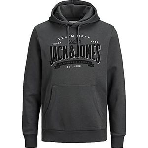 JACK & JONES Capuchontrui voor heren, #79 Zwart, S