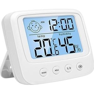 Digitale LCD Indoor Handige Temperatuursensor Vochtigheidsmeter Thermometer Hygrometermeter Nauwkeurige Monitor(E0828-S)