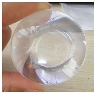 Prisma's & Caleidoscopen 2 stks 80mm Diameter Ronde Plastic Fresnel Condenserende Lens Lengte 60mm Voor Vergrootglas Solar Concentrator Wetenschap Klaslokaal Optica Kits