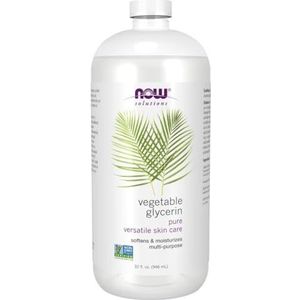 NOW Foods Vegetable Glycerine Versatile Skin Care Softens £ Moisturizes | 946ml