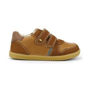 Bobux I-Walk Riley_Walkers - Sportschoenen van leer voor baby's (Caramel Toffee, EU-systeem voor schoenmaten, Baby, Numeriek, Normaal, 23)