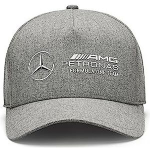 Mercedes AMG Petronas Formule 1 Team - Racer Cap, Grijs, Eén Maat