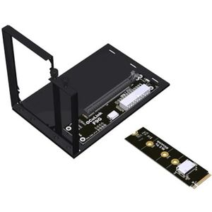 Goufride F9G-F4C-BK7 OCuLink Interface Externe Videokaart Uitbreidingsdock M.2 NVMe naar Oculink Adapter ATX Type PCIe4.0 64Gbps