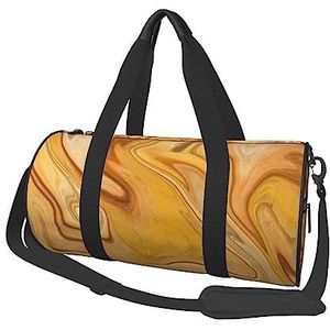 Marmeren Moderne Kunst Reizen Duffel Bag Gym Tote Bag Lichtgewicht Bagage Tas Voor Weekender Sport Vakantie, Zwart, Eén maat