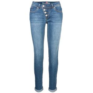 Buena Vista Jeans Malibu stretch in blauw, maat XL, blauw