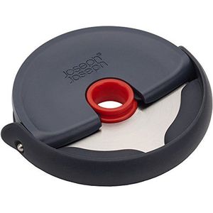 Joseph Joseph Disc Makkelijk Schoon Pizza Wiel, Grijs/Rood