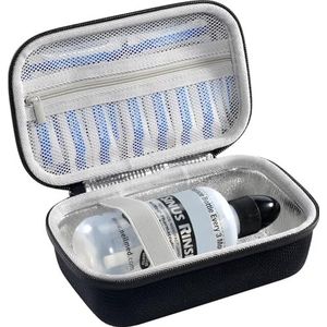 ProCase Reistas voor NeilMed Sinus Spoelpakket, Draagtas voor Neti Pot, Case voor Spoel Fles en Zout Pakketten - Zwart