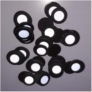 1000 punten hoge reflectie zichtbare 3D-scanmarkeringen stickers individuele ronde ronde markering voor ondersteunde positionering, kalibratie(Magnetic type: inner 6mm outer 10mm)