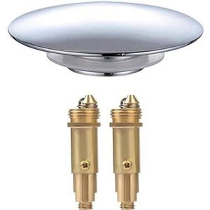JINXM Badkamer Gootsteen Afvoer Plug Stopper Pop Up Klik Clack Sprung Plug voor Wastafel Keuken Badkamer brons