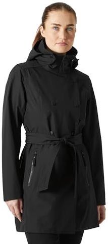 Helly Hansen - Trenchcoat - Donkerblauw - Waterdicht - Ademend