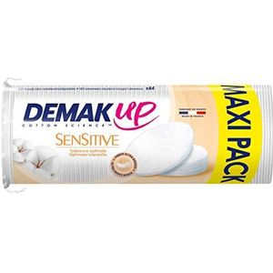 Demak'up Sensitive wattenschijfjes/make-uppads, set van 4