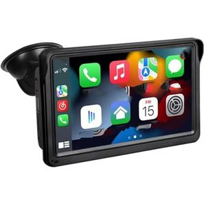 Achtercamera 7 Inch Autoradio Multimediaspeler CarPlay En Draadloos Android Auto-touchscreen(Only Radio)