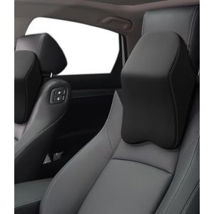 jutyum Auto nekkussen hoofdsteun, traagschuim hoofdsteun auto, comfortabel en ademend autokussen, afneembare afdekking