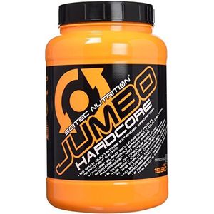 Scitec Nutrition Jumbo Hardcore, Protein drink powder with 7 carbohydrates, 1530 g, Brittle White Chocolate