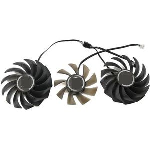 PVA080E12R Koelventilator 90mm voor kleurrijke iGames voor GeForce RTX 3060 3070 3090 voor Advanced 3080 Ti RTX3090 voor Kudan RTX3070 Ventilatoren(3-Fan)