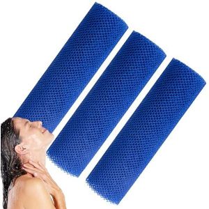Afrikaanse badspons - netscrubber nylon mesh huidgladdere badhanddoek | rugreiniging badsponzen voor vrouwen en mannen dode huidverwijdering
