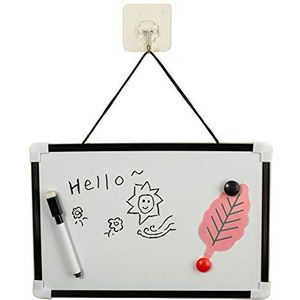 DIVCHI A4 Droog Veeg Magnetische Whiteboard Mini Kantoor Kennisgeving Memo White Board Pen en Gum