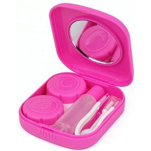 Accessotech - Mini Contact Lens Travel Kit - Roze - Opslag Houder Container