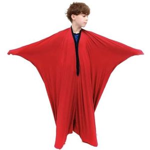 TRQQWEQQ Body Sock Sensory Volwassenen 3-18 Sensorische Sokken Full-Body Wrap Stretchy Body Sox om stress te verlichten voor jongens meisjes met sensorische verwerkingsstoornis (rood, XL/XL)