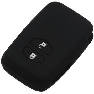 Afstandsbediening Autosleutel Siliconen Hoes Case voor RAV4 voor Land Cruiser voor Camry High voor Lander Prado Prius-black